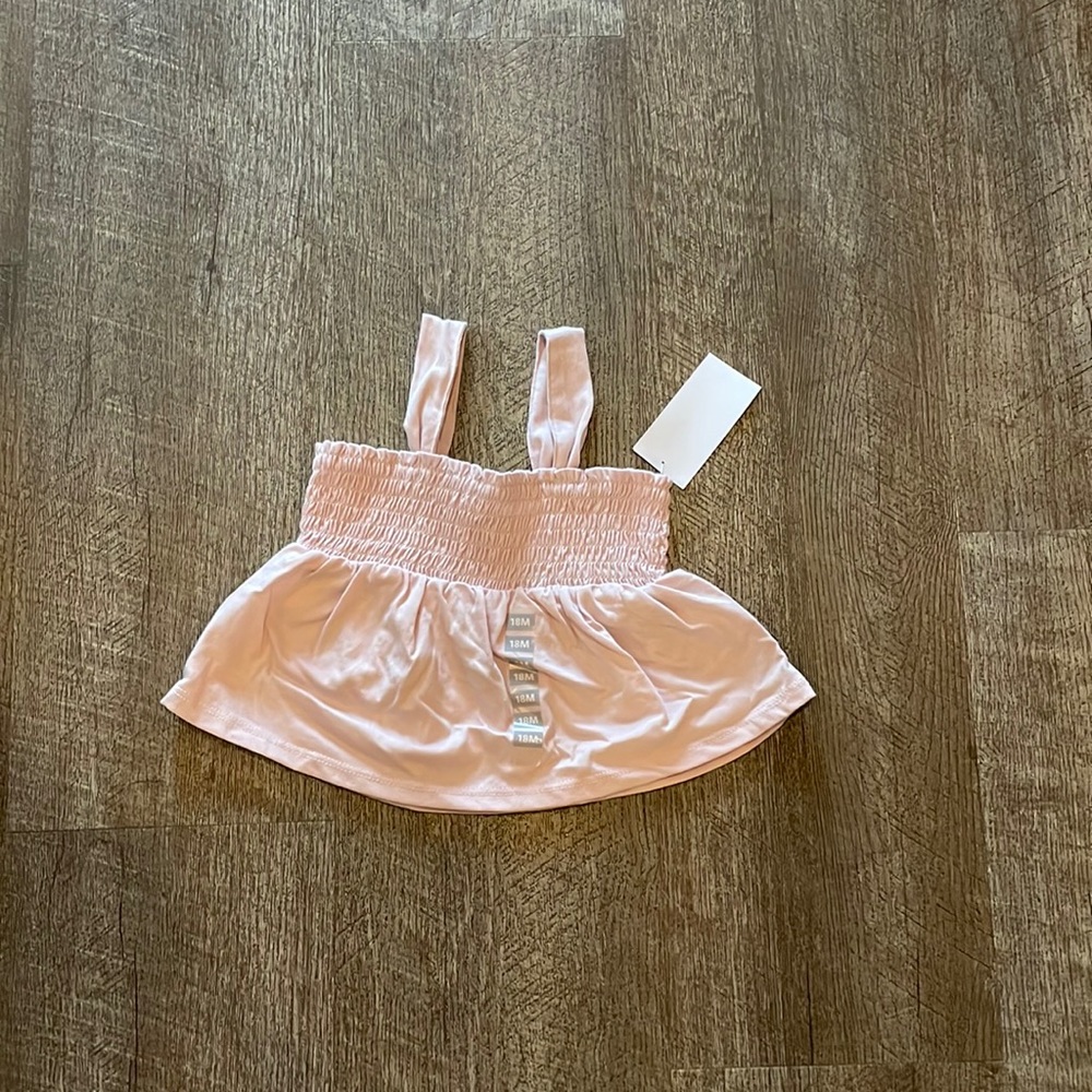 Osh Kosh Pink Tank 18M